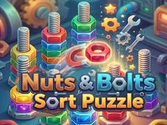 Lojë Nuts & Bolts Sort Puzzle