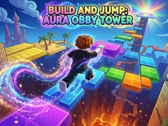 Lojë Build and Jump: Aura Obby Tower