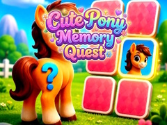 Lojë Cute Pony Memory Quest