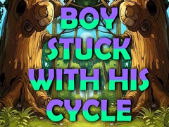 Lojë Boy Stuck with His Cycle