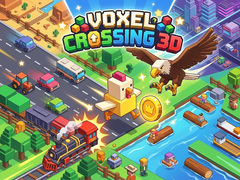 Lojë Voxel Crossing 3D