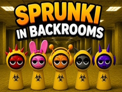 Lojë Sprunki in Backrooms