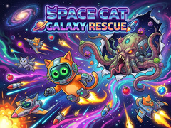 Lojë Space Cat Galaxy Rescue