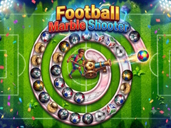 Lojë Football Marble Shooter