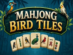 Lojë Mahjong Bird Tiles
