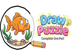 Lojë Draw Puzzle Complete One Part