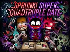 Lojë Sprunki Super Quadtruple Date