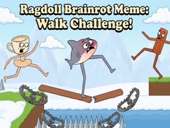 Lojë Ragdoll Brainrot Meme: Walk Challenge!