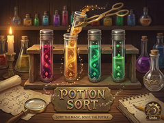 Lojë Potion Sort