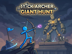 Lojë Stick Archer Giant Hunt