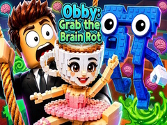 Lojë Obby: Grab the Brain Rot