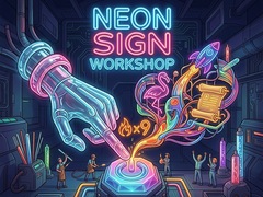 Lojë Neon Sign Workshop