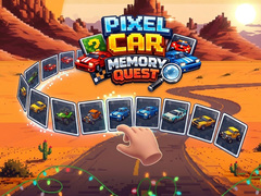 Lojë Pixel Car Memory Quest