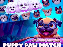 Lojë Puppy Paw Match