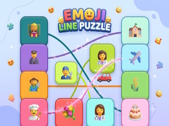 Lojë Emoji Line Puzzle