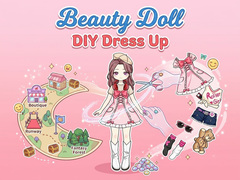 Lojë Beauty Doll DIY Dress Up