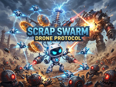 Lojë Scrap Swarm: Drone Protocol