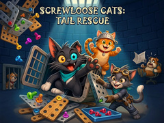 Lojë Screwloose Cats: Tail Rescue