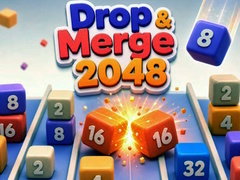 Lojë Drop & Merge 2048