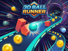 Lojë 3D Ball Runner