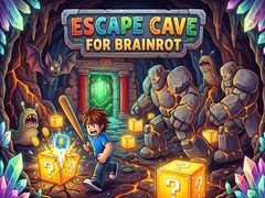 Lojë Escape Cave For Brainrot