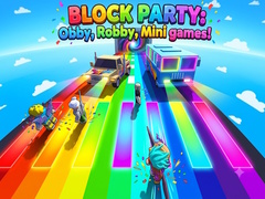 Lojë Block Party: Obby, Robby, Mini games!