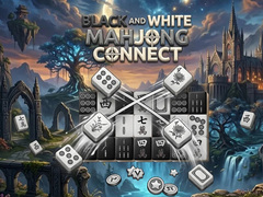 Lojë Black and White Mahjong Connect