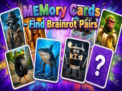 Lojë MEMory Cards - Find Brainrot Pairs