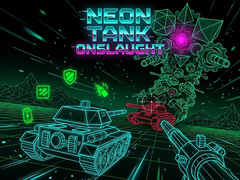 Lojë Neon Tank Arena 3D