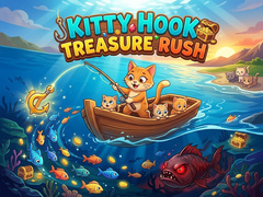 Lojë Kitty Hook Treasure Rush