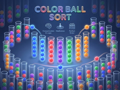 Lojë Colored Ball Sort