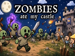 Lojë Zombies ate my Castle