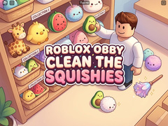 Lojë Roblox Obby Clean The Squishies 