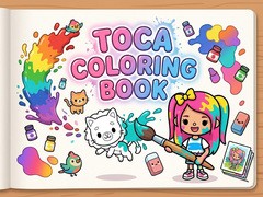 Lojë Toca Coloring Book