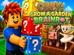 Lojë Obby: Grow a Garden Brainrot