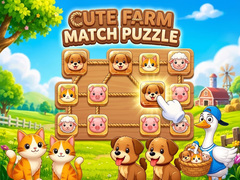 Lojë Cute Farm Match Puzzle