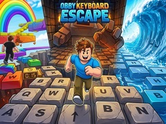 Lojë Obby Keyboard Escape