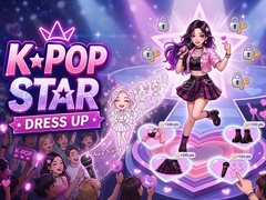 Lojë Kpop Star Dress Up