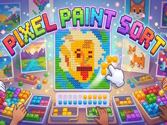 Lojë Pixel Paint Sort