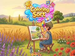 Lojë Coloring Sort