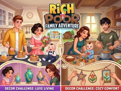 Lojë Rich vs Poor Family Adventure