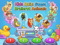 Lojë Kids Quiz: Guess Brainrot Animals 