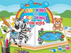 Lojë Learning and Coloring For Kids