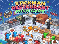 Lojë Stickman Restaurant Rush Game