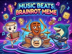 Lojë Music Beats Brainrot Meme 
