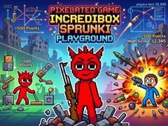 Lojë Pixelated Game Incredibox Sprunki Playground