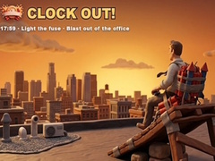 Lojë Clock Out!