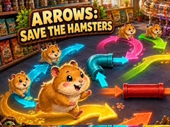 Lojë Arrows: Save the Hamsters