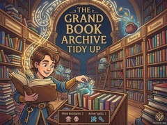 Lojë The Grand Book Archive: Tidy Up
