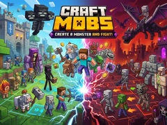 Lojë Craft Mobs: Create a Monster and Fight!